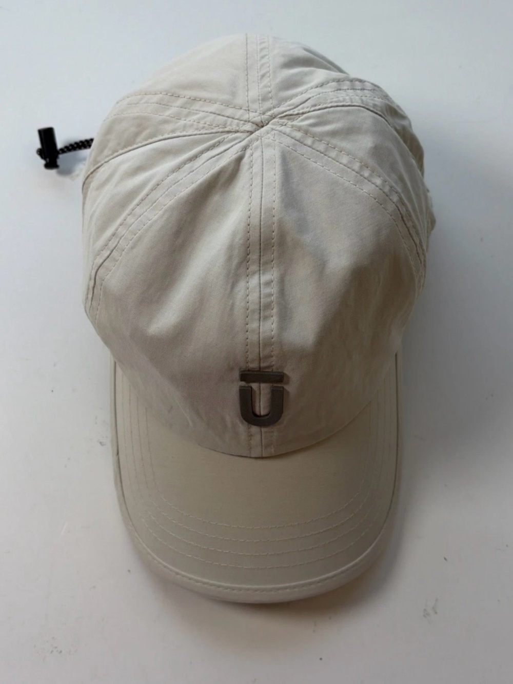 FUL BEIGE PERFORMANCE BASEBALL CAP HAT, BEIGE